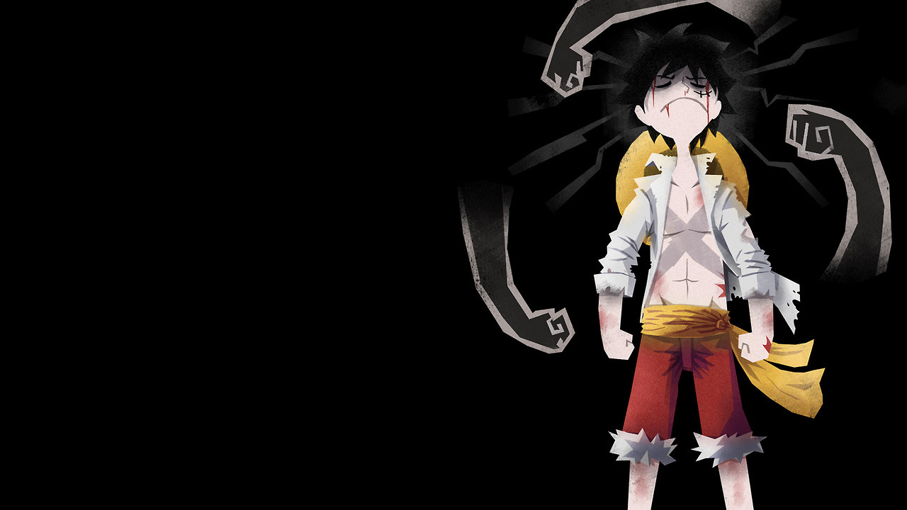 Revujo Illustrations Luffy Of The Sharingan