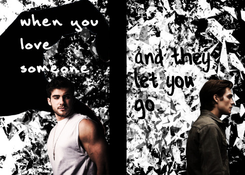 manonisamelon:Cover for my new fic when you love someone and they let you go as a late entry for a s