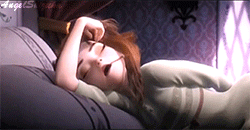 SNK characters sleeping