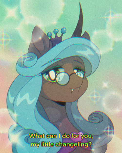 Mediumsizetex:lovely Queen Chrysalis By Pierogarts