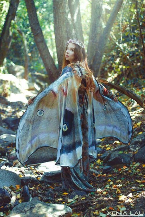 swansong-willows:Moth Fairy, our new cloak by El Costurero Real (via Pinterest: Discover and save cr