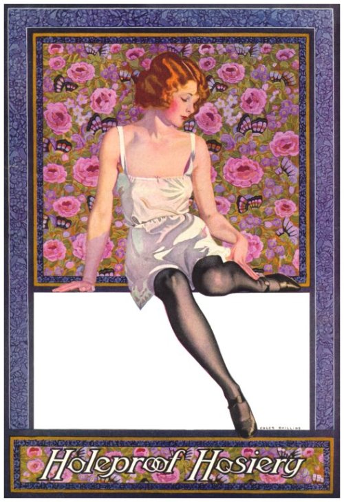 Holeproof Hosiery - C. Coles Phillips (1880 – 1927)