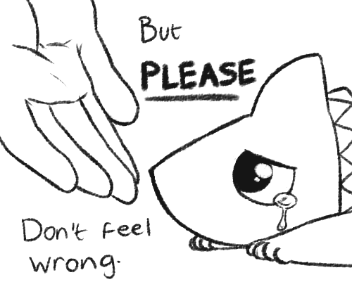 fireandshellamari:  We believe in you. &lt;3   I missed shark puppy u 3u.