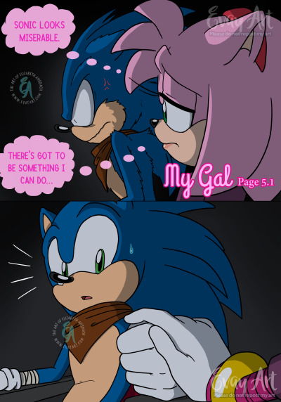 My Gal: Full Movie - Sonic x Amy (Sonamy) Complete Comic Dub [E-vay] 