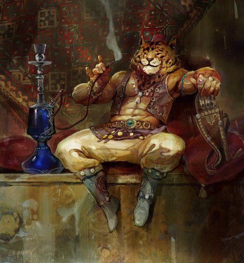 creaturesfromdreams: Rakshasa by Svetoslav Petrov