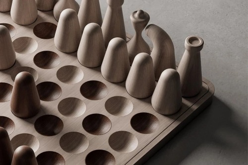 “Ayo” Chess Set by @philion.cgi  Ayo is a traditional board game that’s 