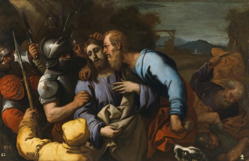 artist-luca-giordano: The Judas Kiss, 1660, Luca Giordanohttps://www.wikiart.org/en/luca-giordano/th