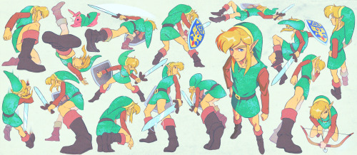 Link pose Collection!  ✨ I will probably re-upload this again with more sheets in the future. I