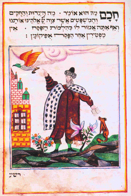 shelomit-bat-dvorah:jewishhenna:letmypeopleshow:10 Lavishly Illustrated Medieval Haggadah Pages That