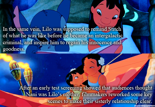 mickeyandcompany:  Things you didn’t know about Lilo &amp; Stitch (adapted