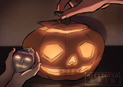 Candles And Lanterns! Originally Jack-O-Lanterns Were Made With Turnips! So Here's A Fun Idea Of The