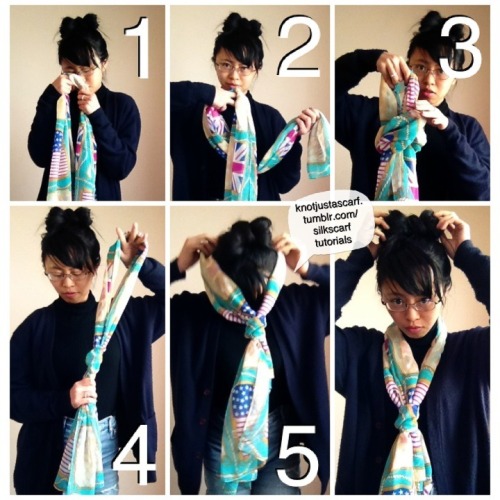 KNOT JUST A SCARF: Scarf Tying and Styling Blog — 150+ Ways of How To ...