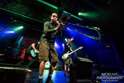 Less Than Jake at Playstation Theater in NYC on 2/17/17.www.nickkarp.com