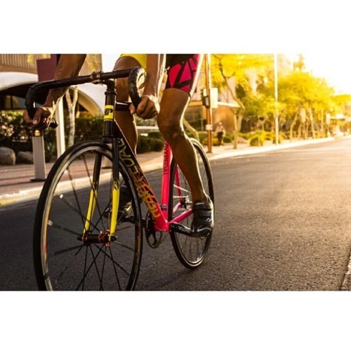 lacletaoficial: Picture Me Rollin’. An awesome photo of our #zephyrtrack frameset in action. Shot by