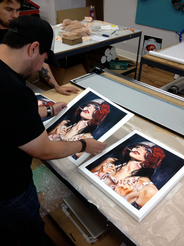 exhibition-ism:  Brand new limited edition print by Brian M. Viveros, releasing tomorrow