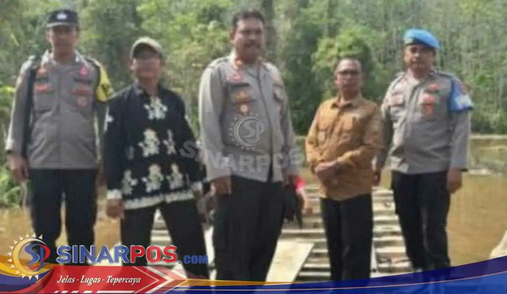 Kapolsek Tanah Sepenggal Lintas Bongkar 39 Unit PETI di Sungai Mancur, Pelaku Berjanji Tak Menambang Lagi