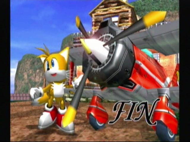 clonedelta:  All of the Sonic Adventure ‘Fin’ pics. 