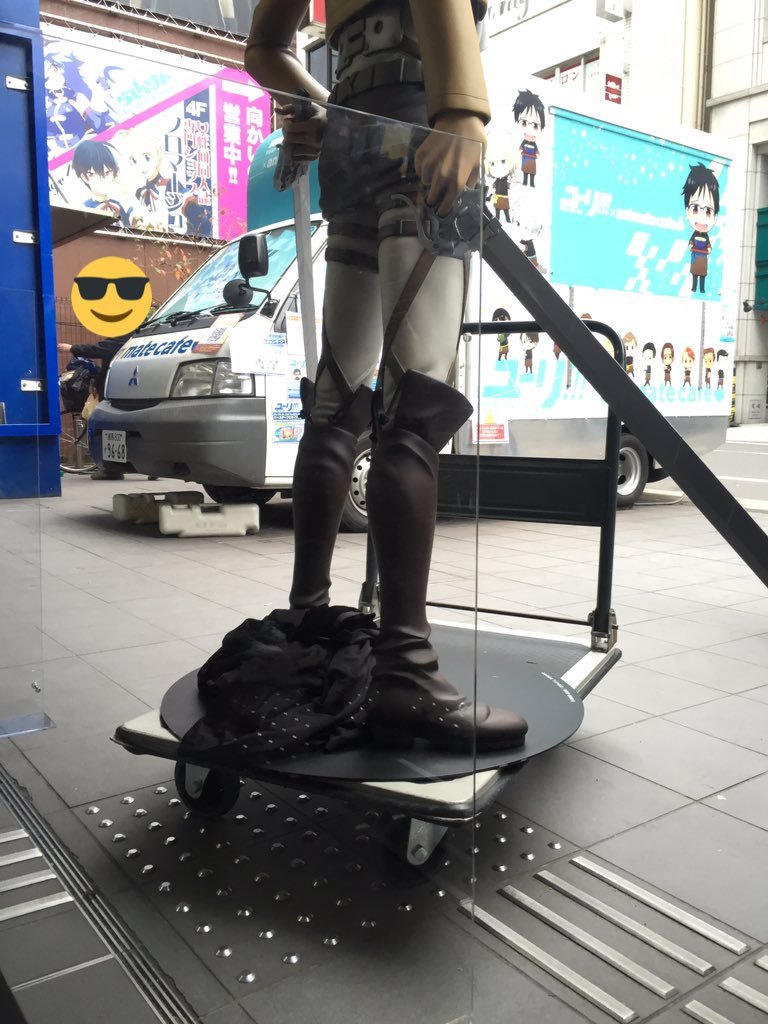 Images from the official Levi birthday celebration event at the Animate Store in