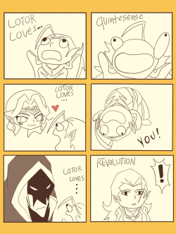brimful-of-giggles:  Love, Love, Revolution!  Source: Ponyo loves revolution meme 