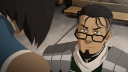 kuvirsass:  &ldquo;I will take away the thing you love most: Kuvira.&rdquo; No but look how quickly his demeanor changes. This man just saw his own mother cry for him and didn’t budge. He saw the Avatar go into the Avatar state to attack him and didn’t