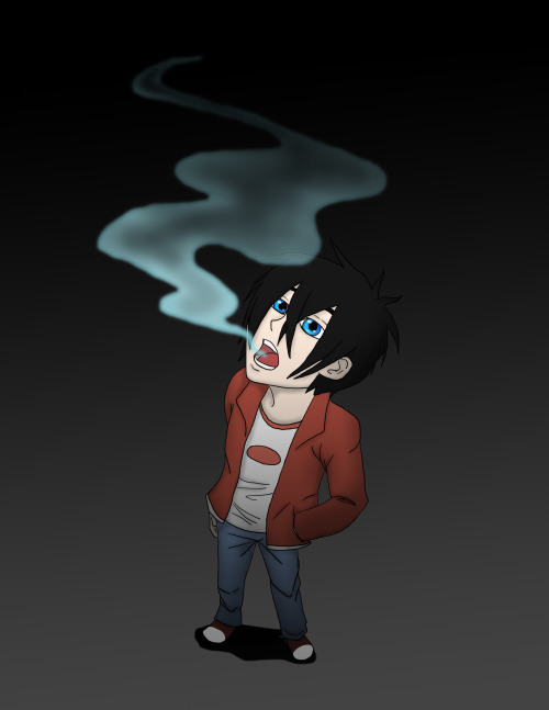 wolfstar04:  Original by Darkeneddawning Check out their tumblr. http://darkeneddawning.tumblr.com I redid his eyes like three times and finally gave up trying to make his pupils even…. Anyways I just have one more on my list then I will rest until