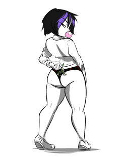 kindahornyart:  Not really porn but I’m posting it here nonetheless. Anyways. Just a Gogo Tomago pic I drew for /co/. 