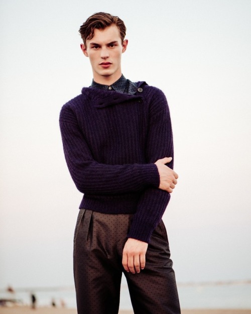 artfulfashion - Kit Butler photographed by Ivan Bideac for GQ...