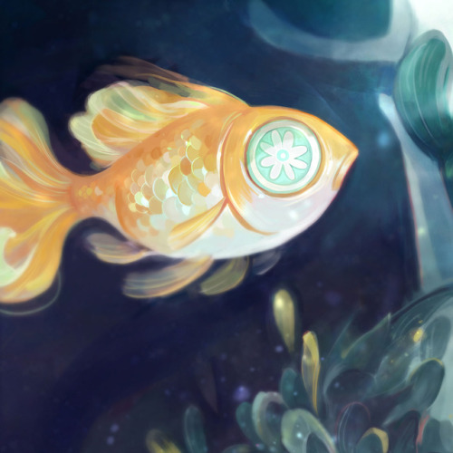 sillyjellieart:  I Spy (again), with my little eye.Having trouble uploading a high quality working gif here, so for a better wip video, please check out my ArtStation.https://www.artstation.com/artwork/rwAmL