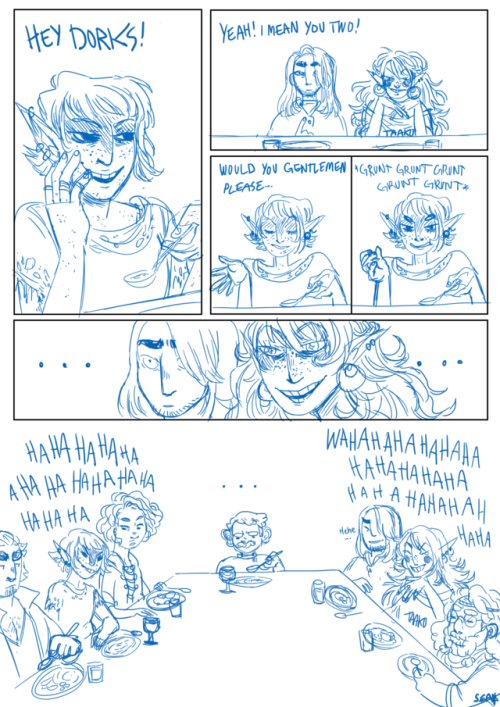 seamonsterart: I doodled this taz comic after listening to the ep last night I loved Griffins little