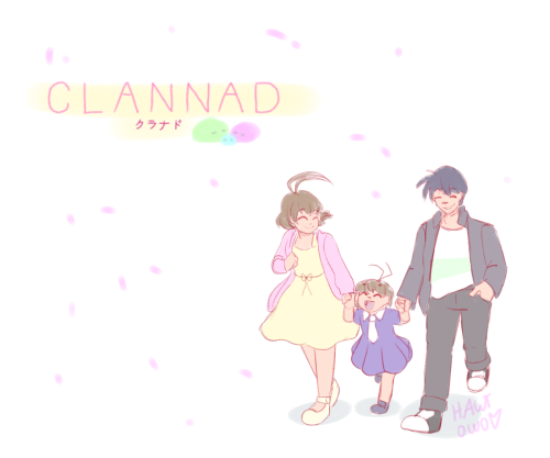 A more doodly fanart and one from an anime for once.Clannad is one of my favourite anime and has cha