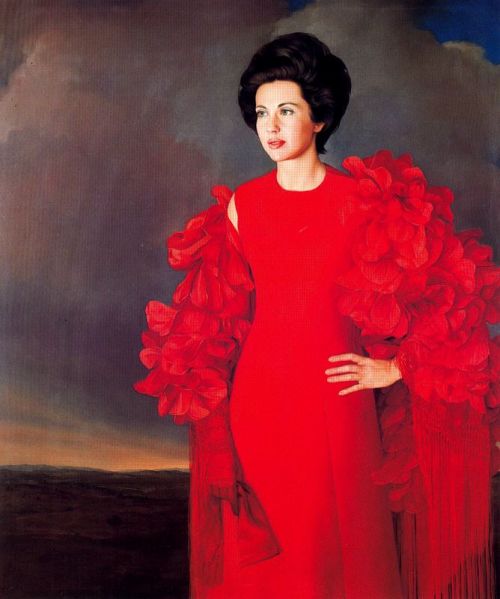 Portraits by Claudio Bravo;Maria Luisa Velasco, 1965 and Imelda Cojuangco, 1967Chona Recto Kasten an