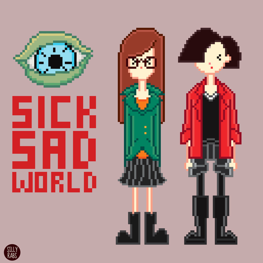 sillyrabs:  Daria and Jane 