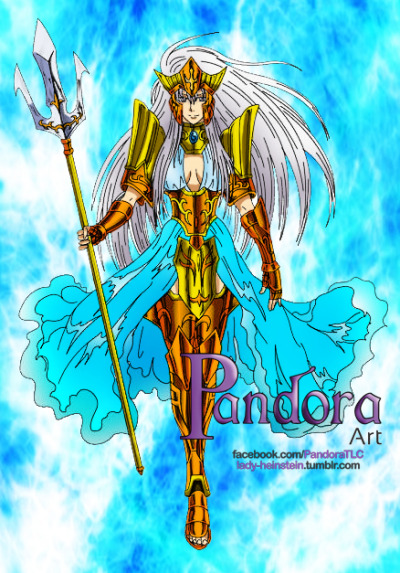 Poseidon (Classic Anime) by LadyHeinstein