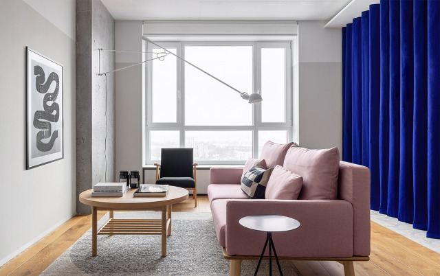 Exploring the Playful Functionality of a Small Apartment Interior