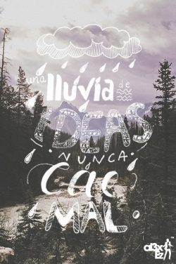 centrarte:  &ldquo;Lluvia de Ideas&rdquo; (Lettering) Al3x Ez - El Salvador 