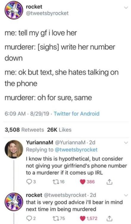 Just a casual hypothetical murder