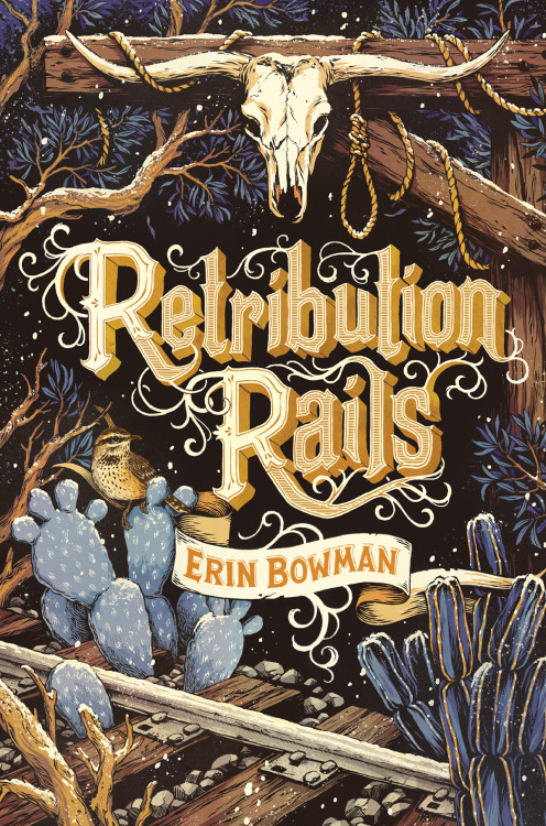 hmhteen: Raise your hand if you’re excited about the STUNNING cover for RETRIBUTION RAILS by @erinbo