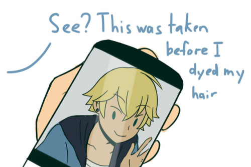yiprincessart:  This is my new headcanon untill I’m proven wrong- :’) Juleka’s a possible blonde too in my book-
