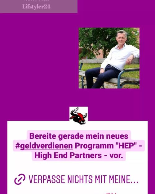 Ankündigung‼️ Bist DU es leid für kleine Provisionen deine Zeit zu opfern! https://www.lifestyler24.