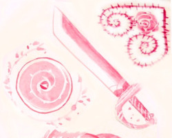 koobly-kool-kid:  Watercolors are nice, Rose is nice (+ a few closeups!) 