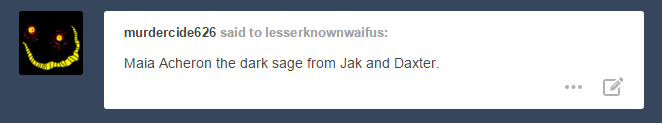 slewdbtumblng:  cheezyweapon:  I am so fucking angry that the Jak series completely