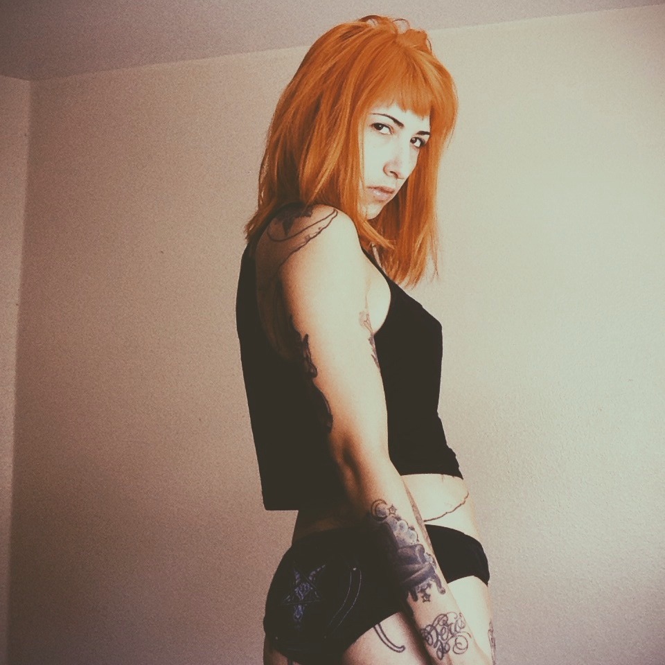devilvsdemon:  &ldquo;She sure is a striking looking woman. Look at that hair.&rdquo;