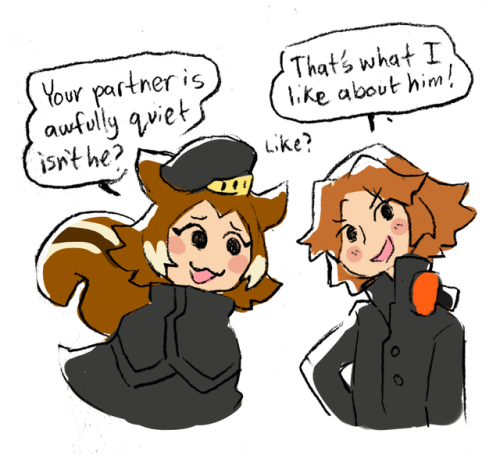 idoodlez - More Yosuke and Makoto!