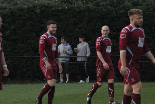 Louis at a football match in Arkley - 30/03