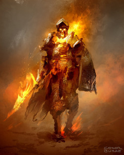 thecollectibles:Fire Warriors by  Conor Burke  