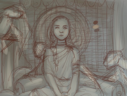 cappucosmic: its midnight n im gettn burnt out on this pic so here have this wip process