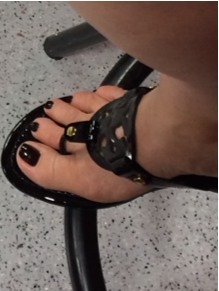 I get a lot of requests for pics in sandals.  I donâ€™t wear them often, but