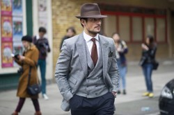 London Fashion Week Fall/Winter 2013 Street Style