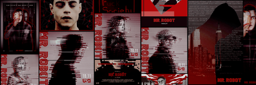 mr. robot | headersplease like or reblog; credit © Iordsauron on twitter