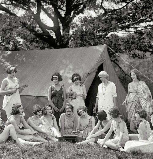  August 20, 1924 members of the  “National American Ballet.”  via Shorpy 